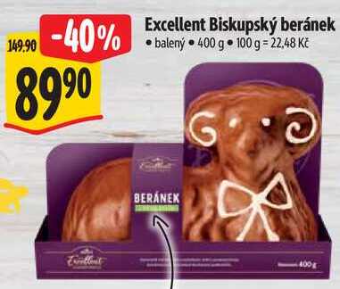 Excellent Biskupský beránek, 400 g