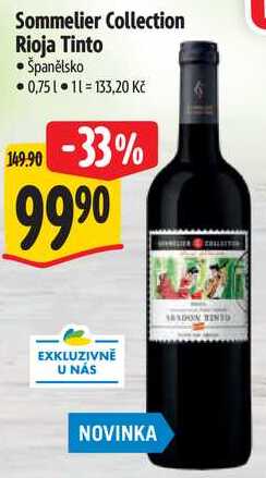 Sommelier Collection Rioja Tinto, 0,75 l