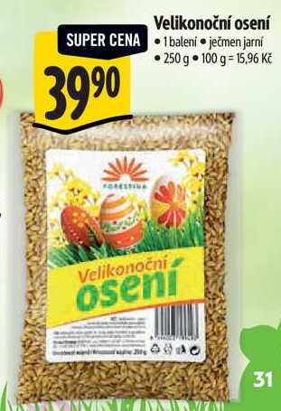Velikonoční osení, 250 g