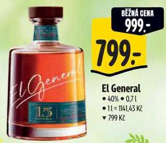 El General, 0,7 l