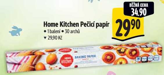 Home Kitchen Pečicí papír, 30 archů 