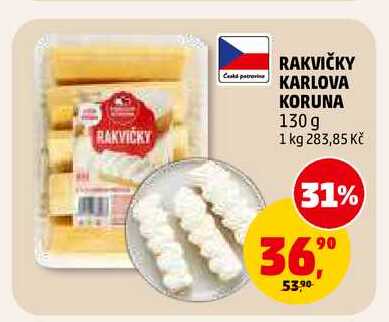 RAKVIČKY KARLOVA KORUNA, 130 g