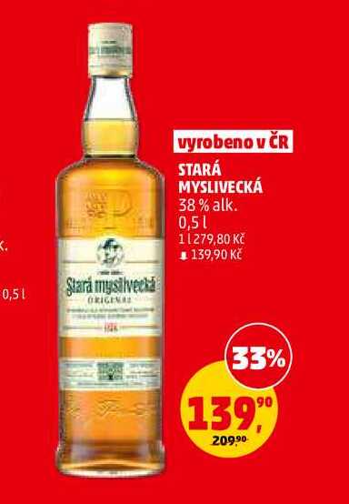 STARÁ MYSLIVECKÁ, 0,5 l