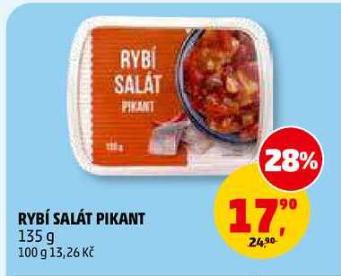 RYBÍ SALÁT PIKANT, 135 g