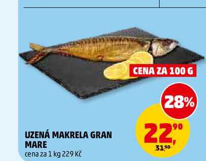 UZENÁ MAKRELA GRAN MARE, 1 kg