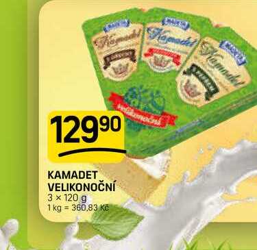 KAMADET VELIKONOČNÍ 3 x 120 g