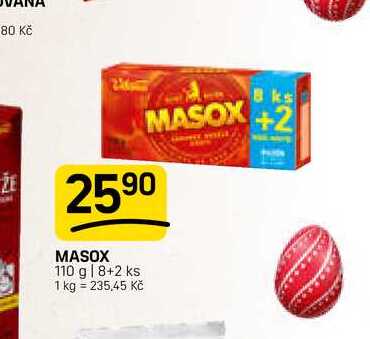 MASOX 110 g | 8+2 ks