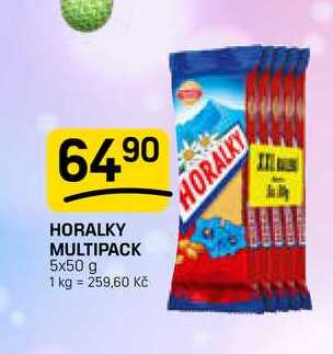 HORALKY MULTIPACK 5x50 g 