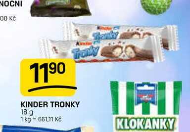 Kinder Tronky 18g