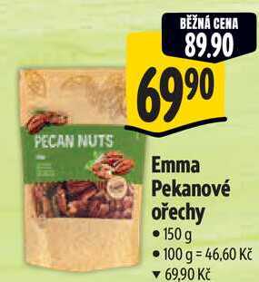 Emma Pekanové ořechy, 150 g