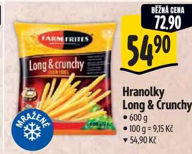 Hranolky Long & Crunchy, 600 g