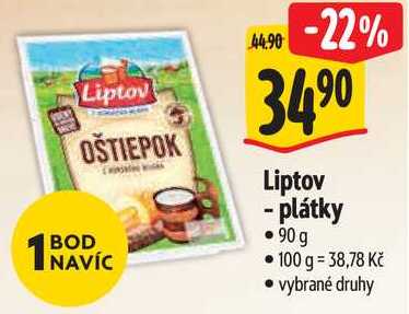 Liptov - plátky, 90 g