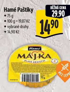 Hamé Paštiky, 75 g 