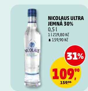 NICOLAUS ULTRA JEMNÁ 30%, 0,5 l