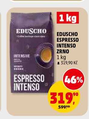 EDUSCHO ESPRESSO INTENSO ZRNO, 1 kg