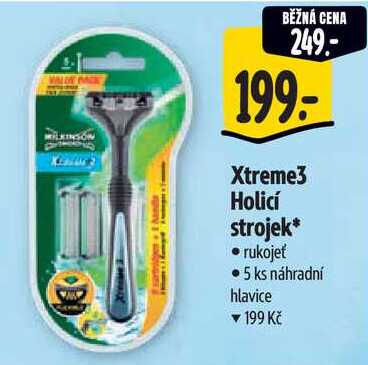 Xtreme3 Holicí strojek