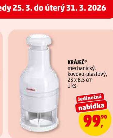 KRÁJEČ, 1 ks