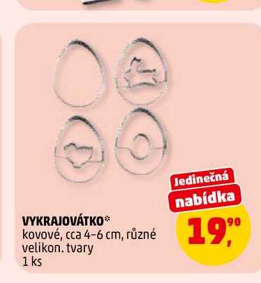 VYKRAJOVÁTKO, 1 ks 