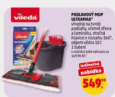PODLAHOVÝ MOP ULTRAMAX, 1 balení 