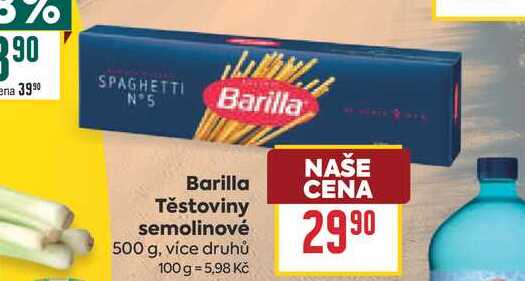 Barilla Těstoviny semolinové 500 g