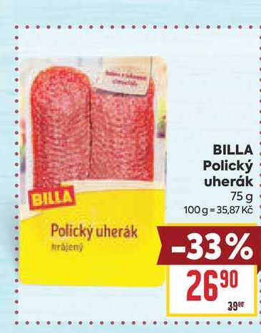 BILLA Polický uherák 75g