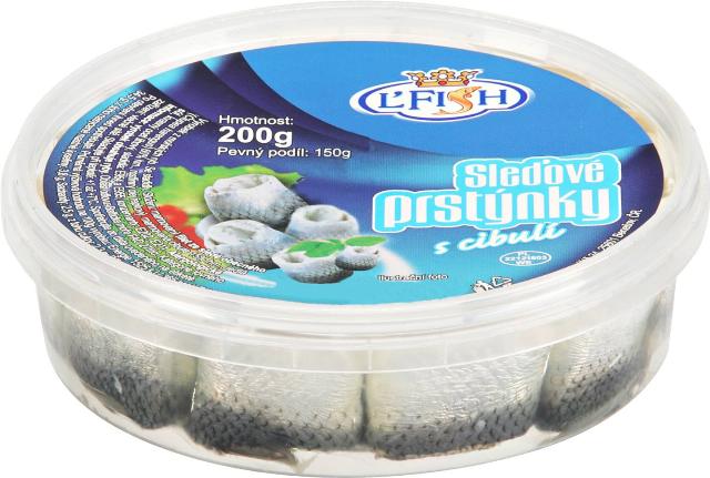 L´Fish Sleďové prstýnky