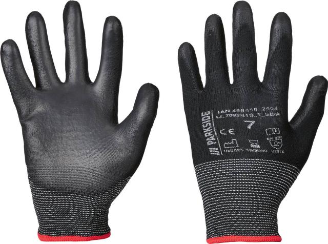 PARKSIDE Pracovní rukavice Nitrilové