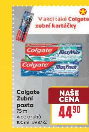 Colgate Zubní pasta 75 ml 