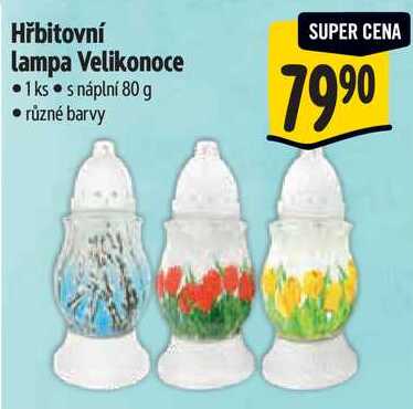 Hřbitovní lampa Velikonoce