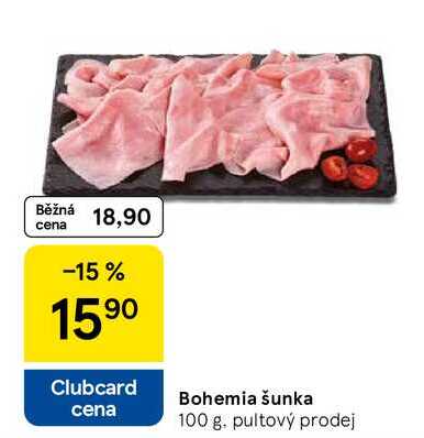Bohemia šunka, 100 g 