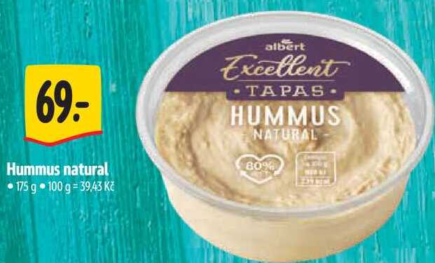 Hummus natural, 175 g