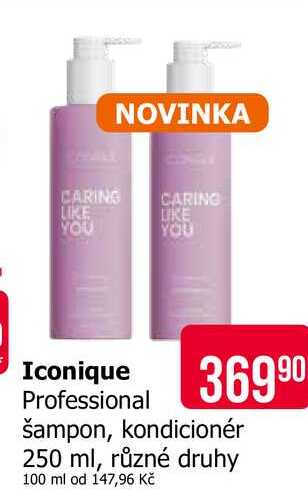 Iconique Professional šampon, kondicionér 250 ml, různé druhy