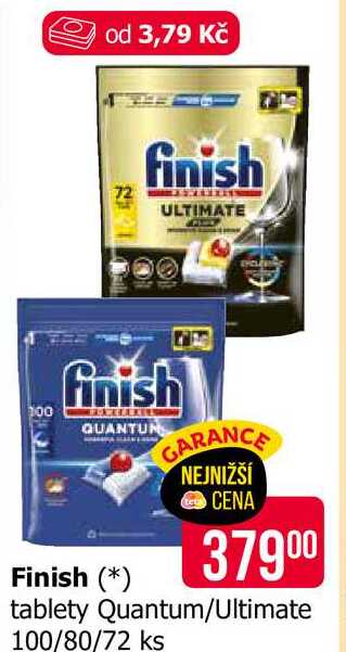 Finish tablety Quantum/Ultimate 100/80/72 ks 