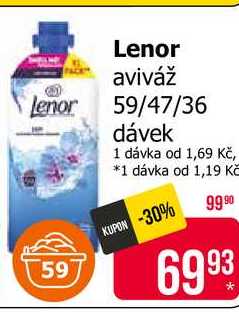 Lenor 59/47/36 dávek 