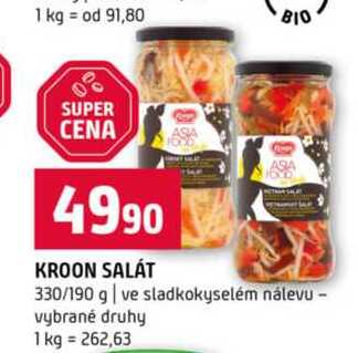 KROON SALÁT 330/190 g