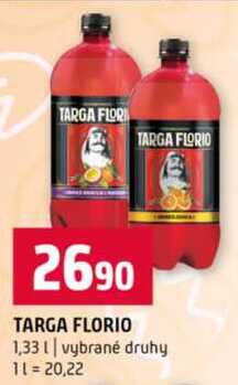 TARGA FLOR 1,33 l