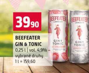 BEEFEATER GIN & TONIC 0,25 l