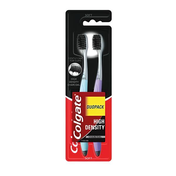 Colgate Zubní kartáček měkký High Density Charcoal