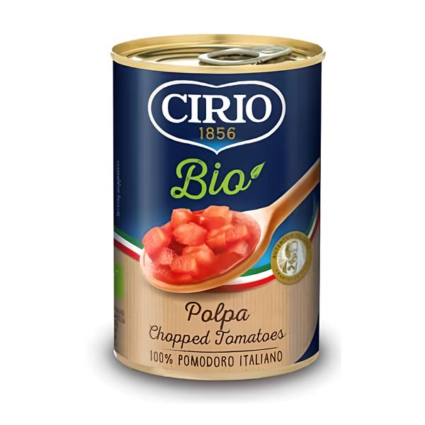 Cirio BIO Rajčata loupaná krájená