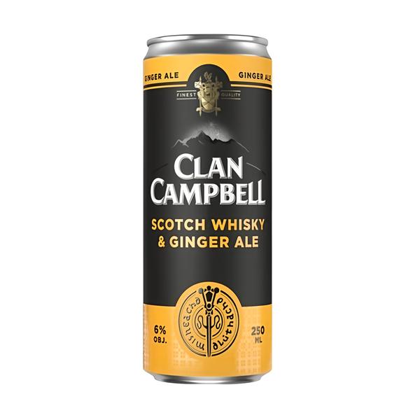 Clan Campbell W&Ginger RTD (6%)
