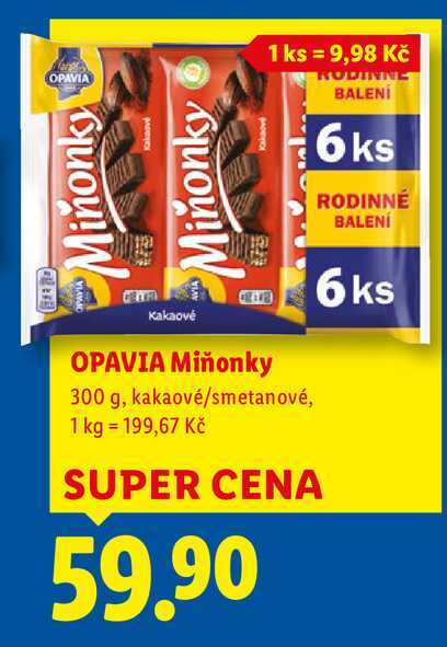 OPAVIA Miňonky, 300 g