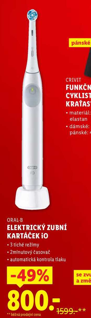 ELEKTRICKÝ ZUBNÍ KARTÁČEK iO 