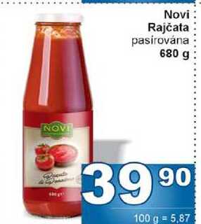 Novi Rajčata pasírována 680 g 