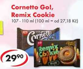 Cornetto Go!, Remix Cookie, 107-110 ml