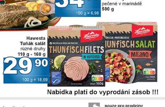 Hawesta Tuňák salát 110-160g