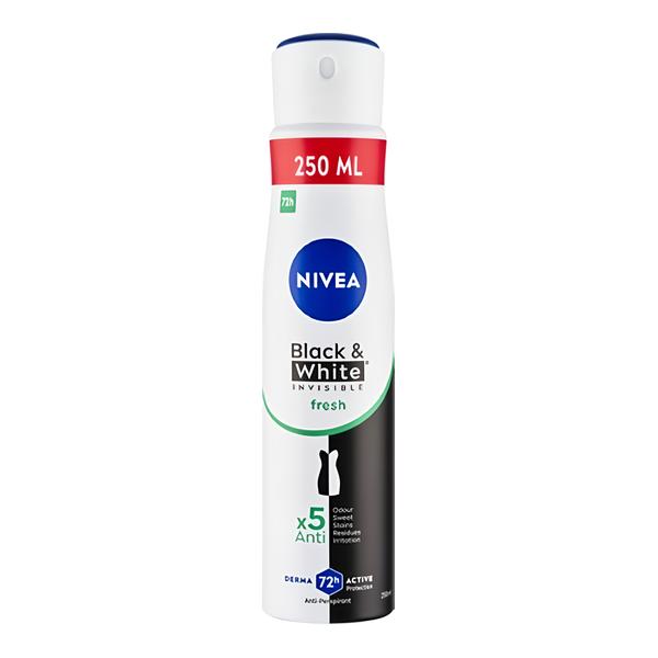 Nivea Antiperspirant pro ženy Black & White Invisible Fresh