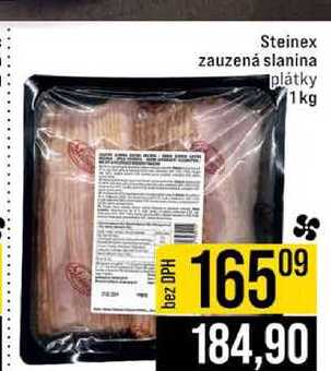 Steinex zauzená slanina plátky 1kg