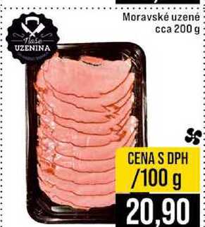 Moravské uzené cca 200 g 
