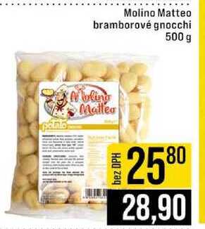 Molino Matteo bramborové gnocchi 500 g