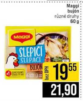 Maggi bujón různé druhy 60 g 